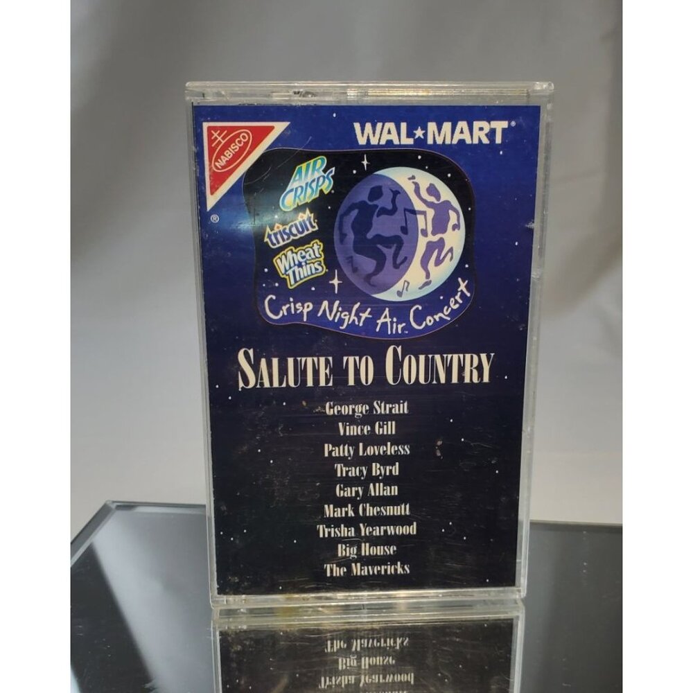 VTG Walmart Salute To Country  Cassette Tape Crisp Night Air Concert